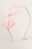Gold Trim Bow Headband    hi-res