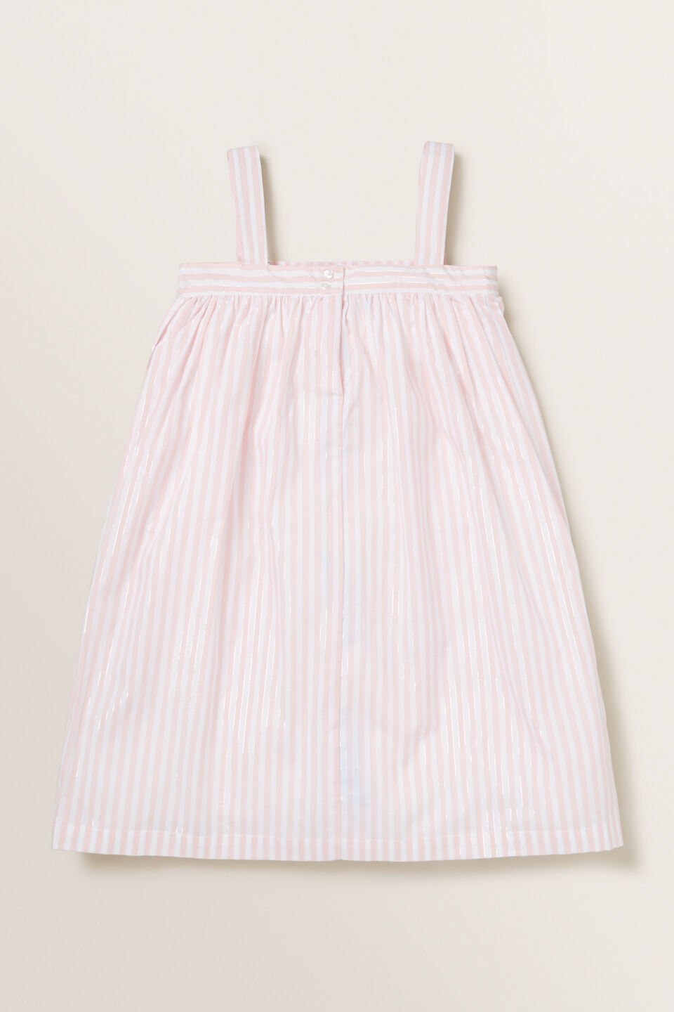 Metallic Stripe Dress  