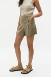 Linen Tailored Short  Rosemary  hi-res
