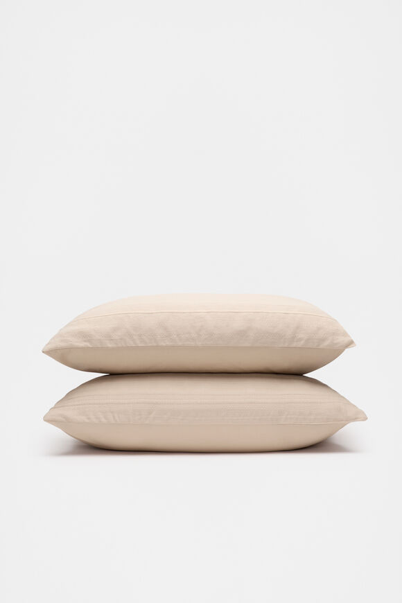 Aerin Standard Pillowcase Set of 2  Nougat  hi-res