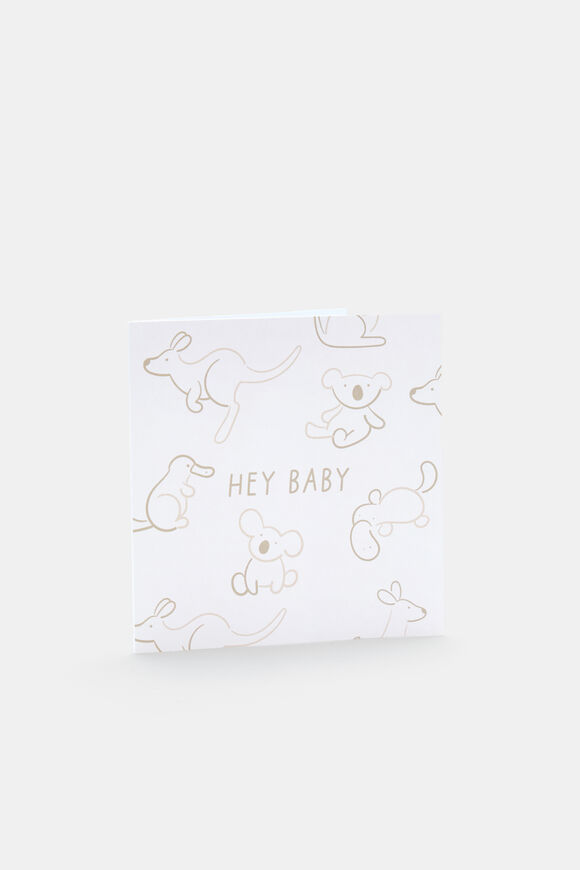 Hey Baby Card  Multi  hi-res