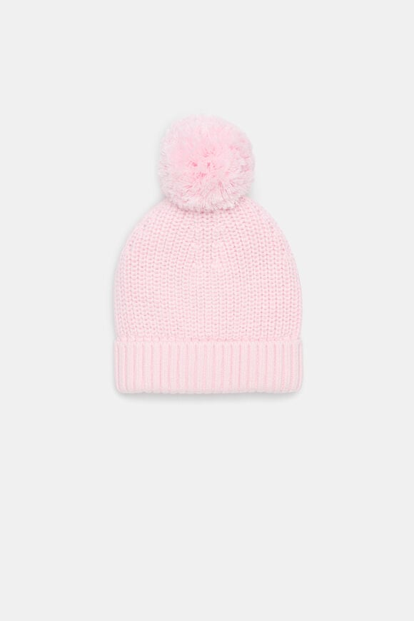 Knitted Pompom Beanie  Posie  hi-res