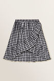 Gingham Midi Skirt    hi-res