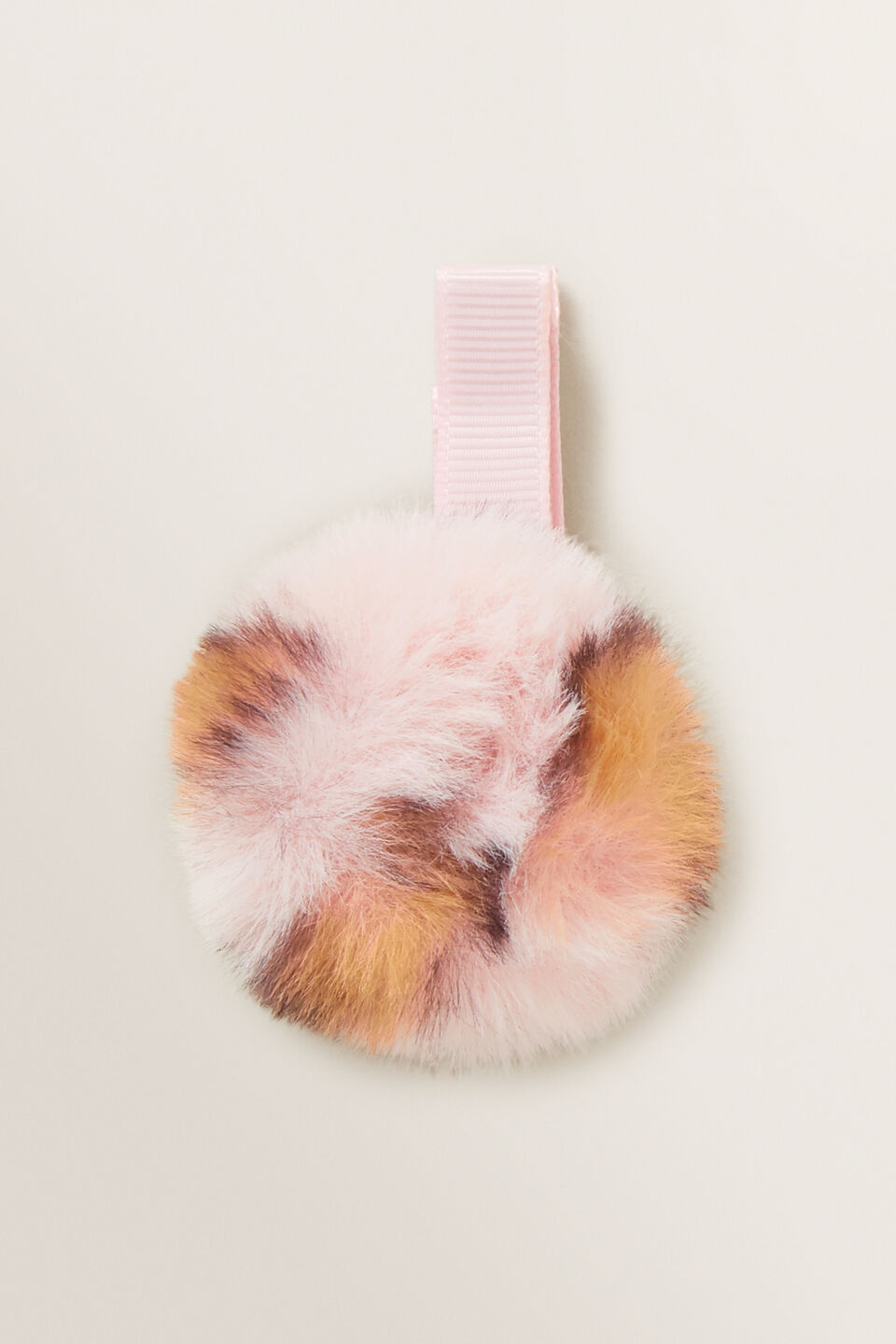 Ocelot Pom Pom Duck Clip  