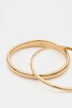 Organic Bangle Set  Gold  hi-res