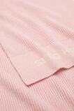 Rib Knit Logo Scarf  Pale Blossom  hi-res