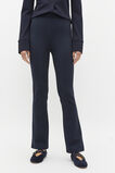 Compact Rib Kick Flare Pant  Twilight Blue  hi-res