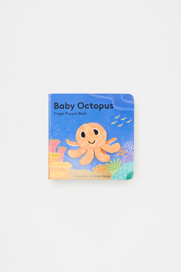 Baby Octopus Finger Puppet Book  Multi  hi-res