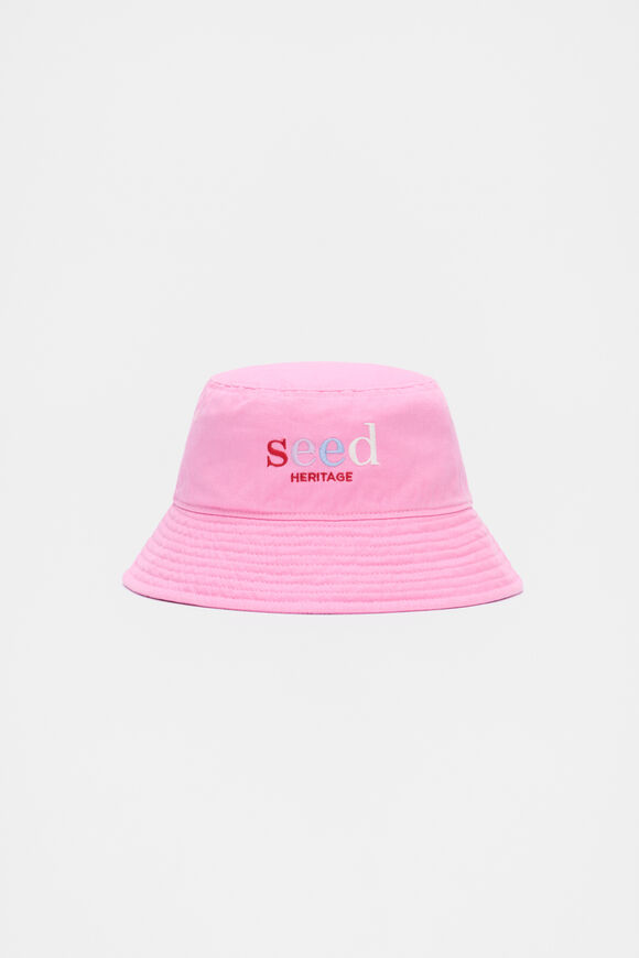 Heritage Bucket Hat  Candy Pink  hi-res