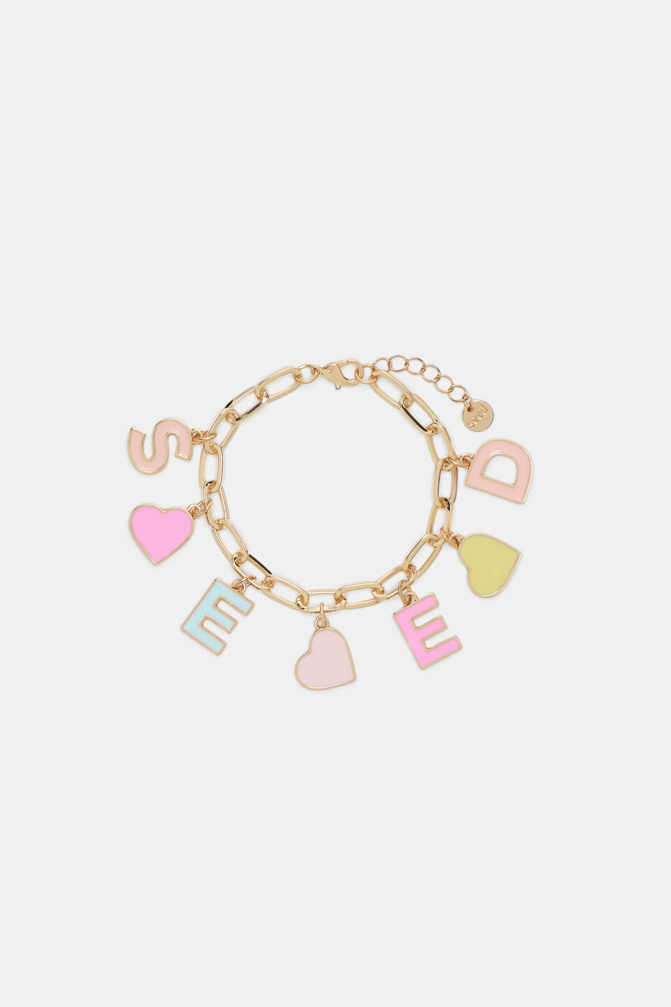 Seed Charm Bracelet  Multi