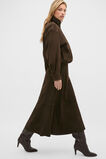 Suede Midi A Line Skirt  Coffee Bean  hi-res