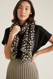 Abstract Spot Jacquard Scarf    hi-res