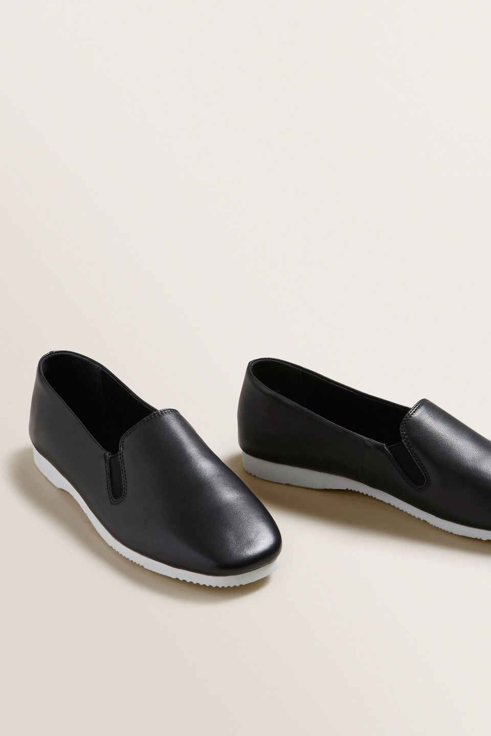 Poppy Leather Slip On  