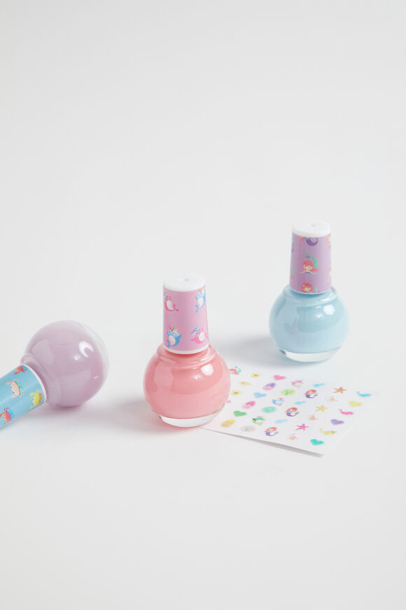 Mermaid Nail Polish 3 Pack  Multi  hi-res