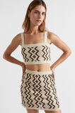 Crochet Knit Crop  Multi  hi-res