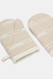 Mena Oven Mitts  Sandstone  hi-res