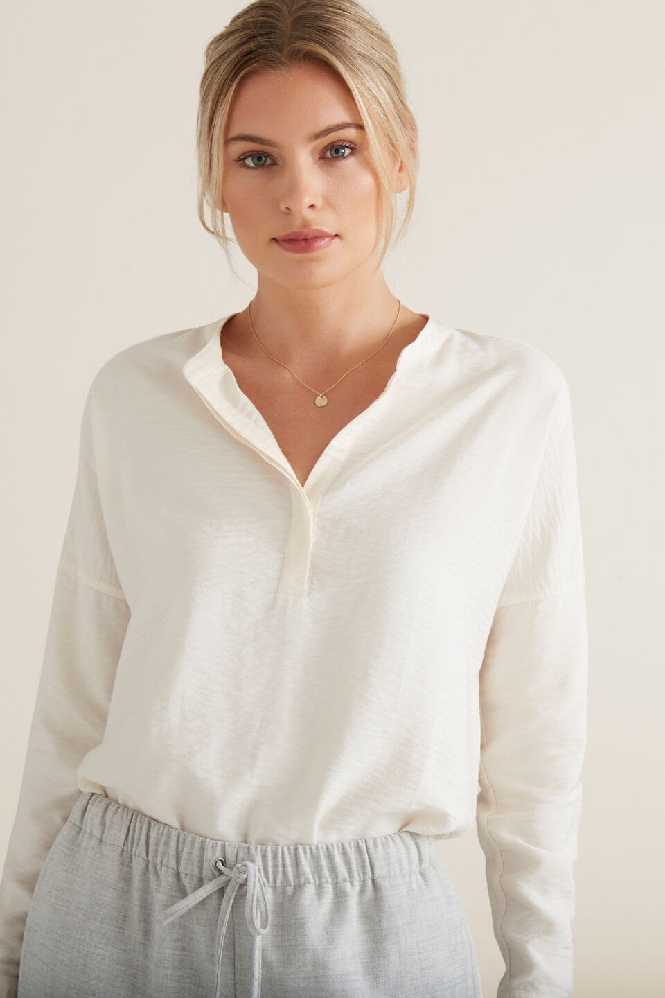 Initial Disc Necklace  