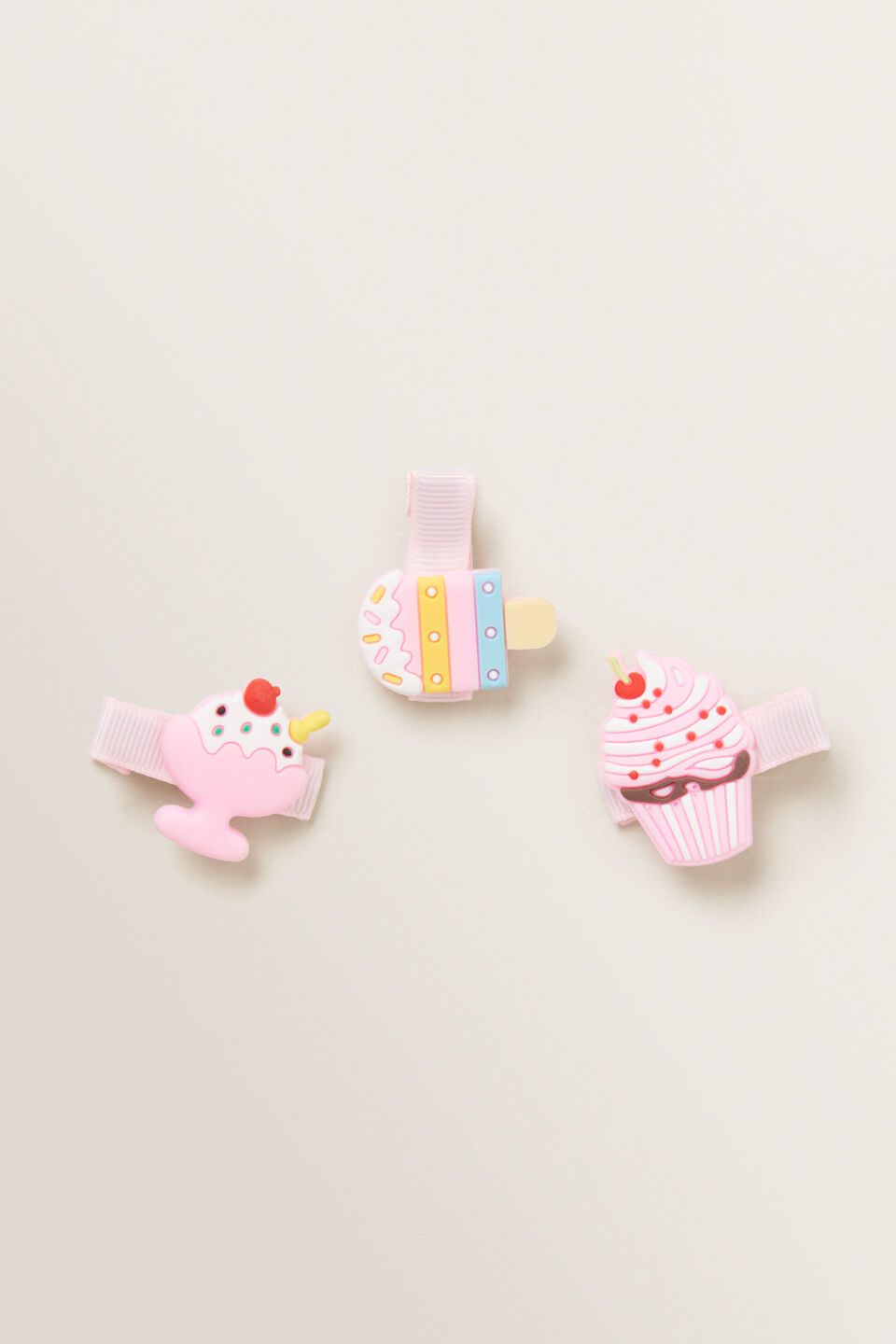 Ice Cream Duck Clip Trio  