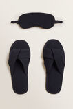 Waffle Slipper And Eyemask    hi-res