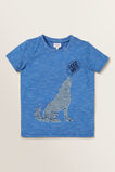 Wolf Flip Sequin Tee    hi-res