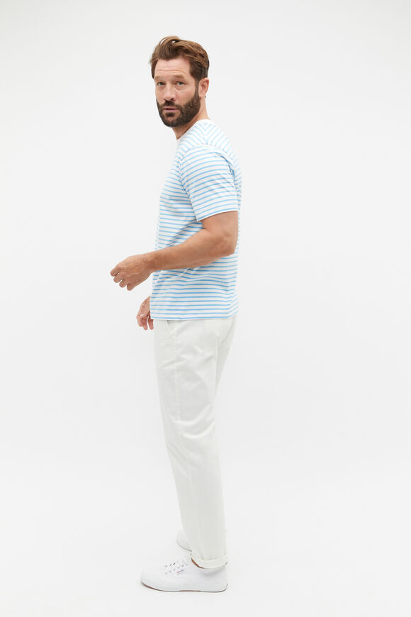 Crew Stripe Tee  Capri Stripe  hi-res