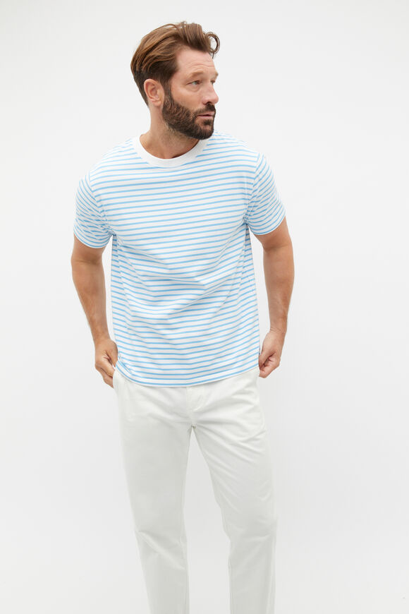 Crew Stripe Tee  Capri Stripe  hi-res