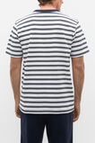 Crew Stripe Tee  Midnight Blue Stripe  hi-res