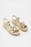 Summer Espadrille  Gold  hi-res