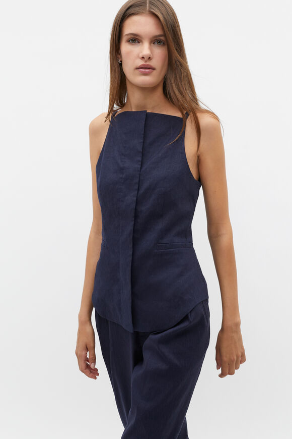 Square Neck Vest  Midnight Sky  hi-res