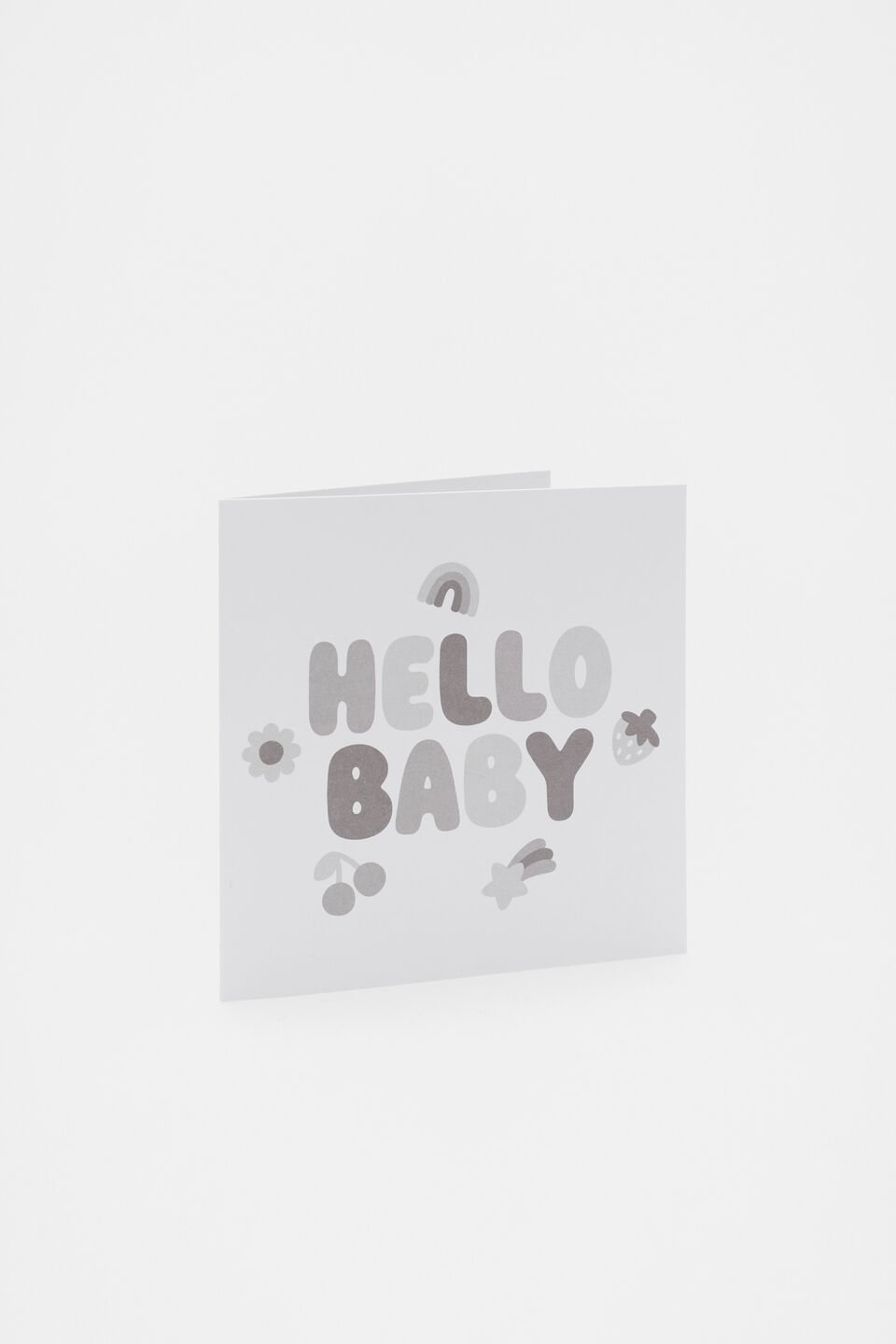 Hello Baby Card  Multi