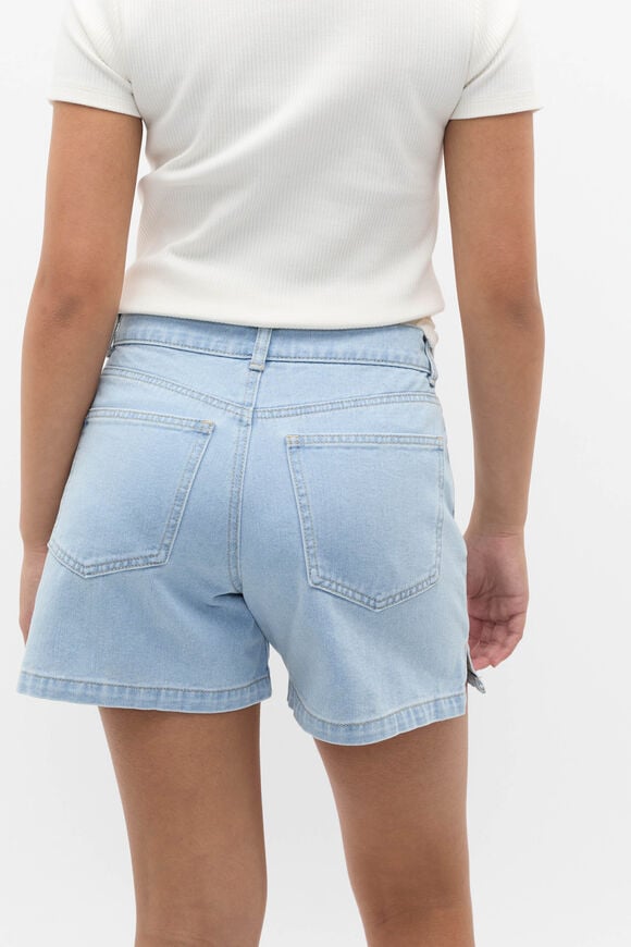 90s Denim Short  Light Wash  hi-res