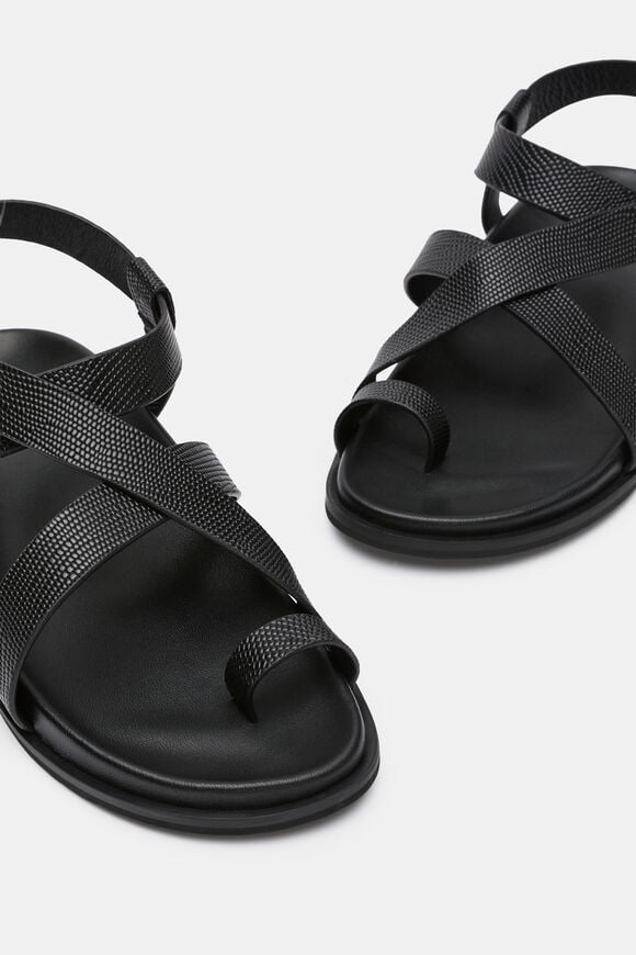 Tori Footbed Sandal  Black  hi-res