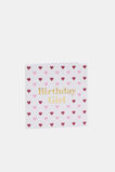 Heart Birthday Girl Card  Multi  hi-res