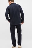 Long Sleeve Twill Shirt  Midnight Blue  hi-res