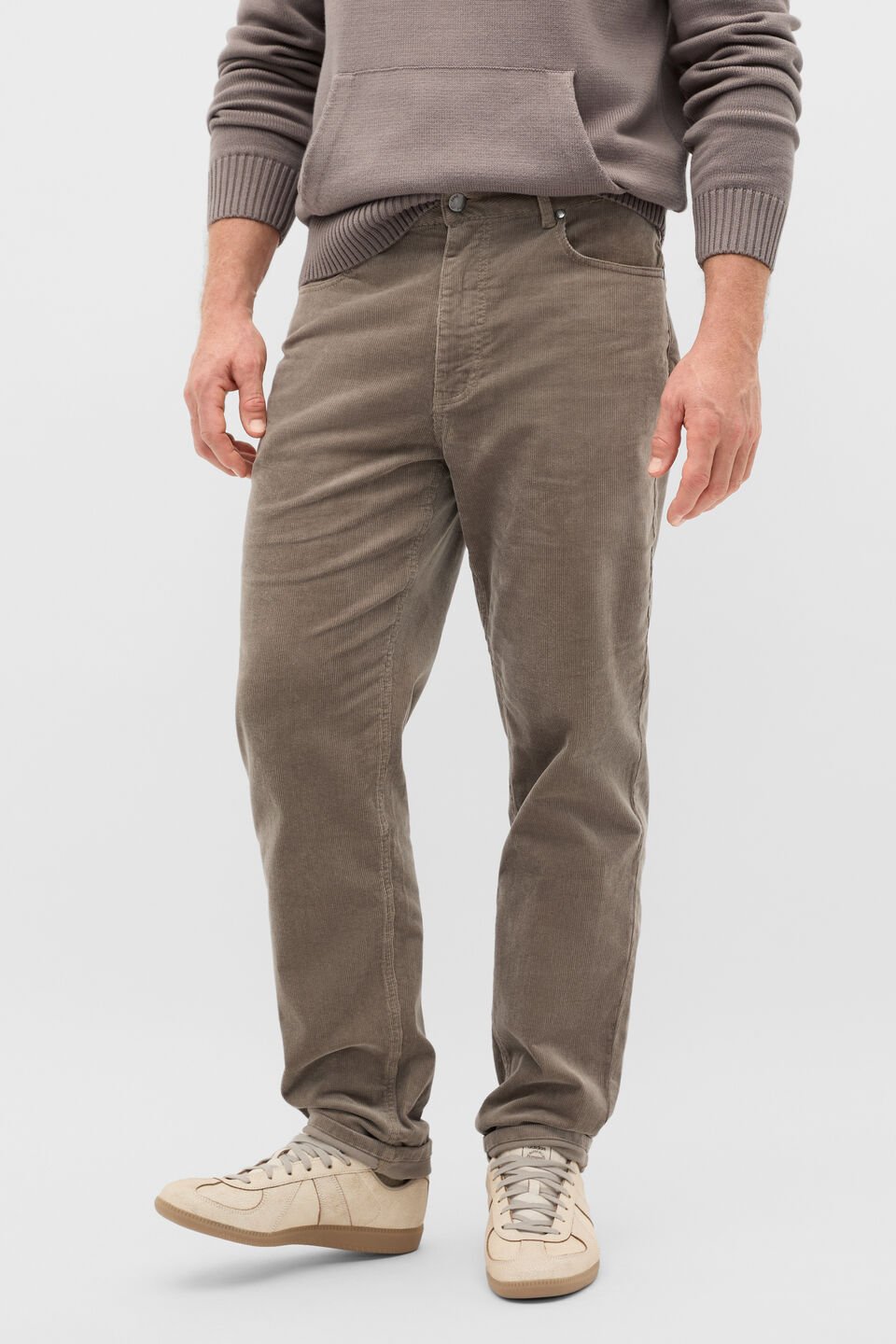 5 Pocket Cord Pants  Taupe