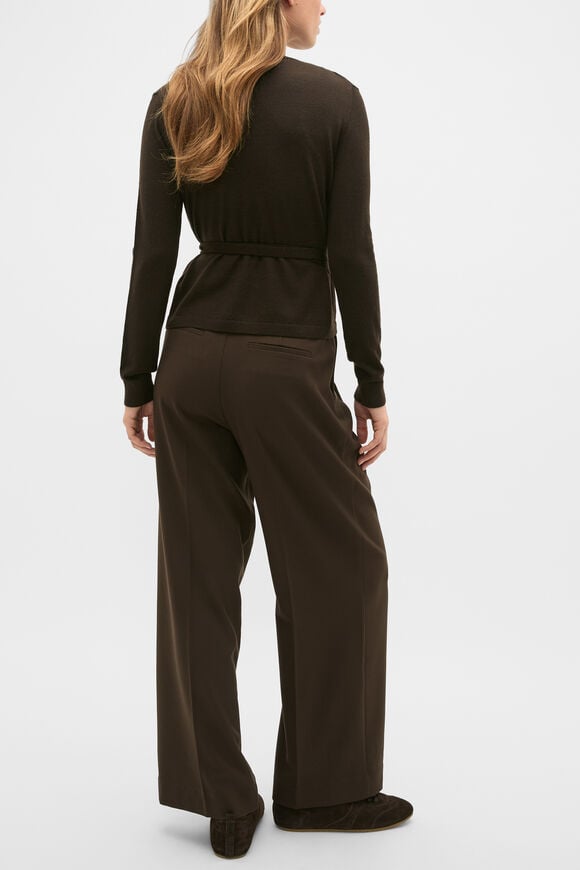 Merino Ballet Knit  Coffee Bean  hi-res