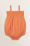 Cheesecloth Frill Romper    hi-res