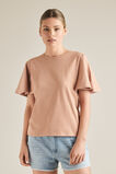 Flutter Sleeve Tee    hi-res