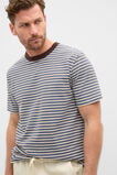 Crew Stripe Tee  Multi Choc Stripe  hi-res