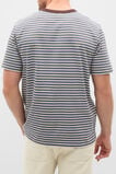 Crew Stripe Tee  Multi Choc Stripe  hi-res