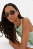 Sadie Oval Sunglasses  Caramel Tort  hi-res