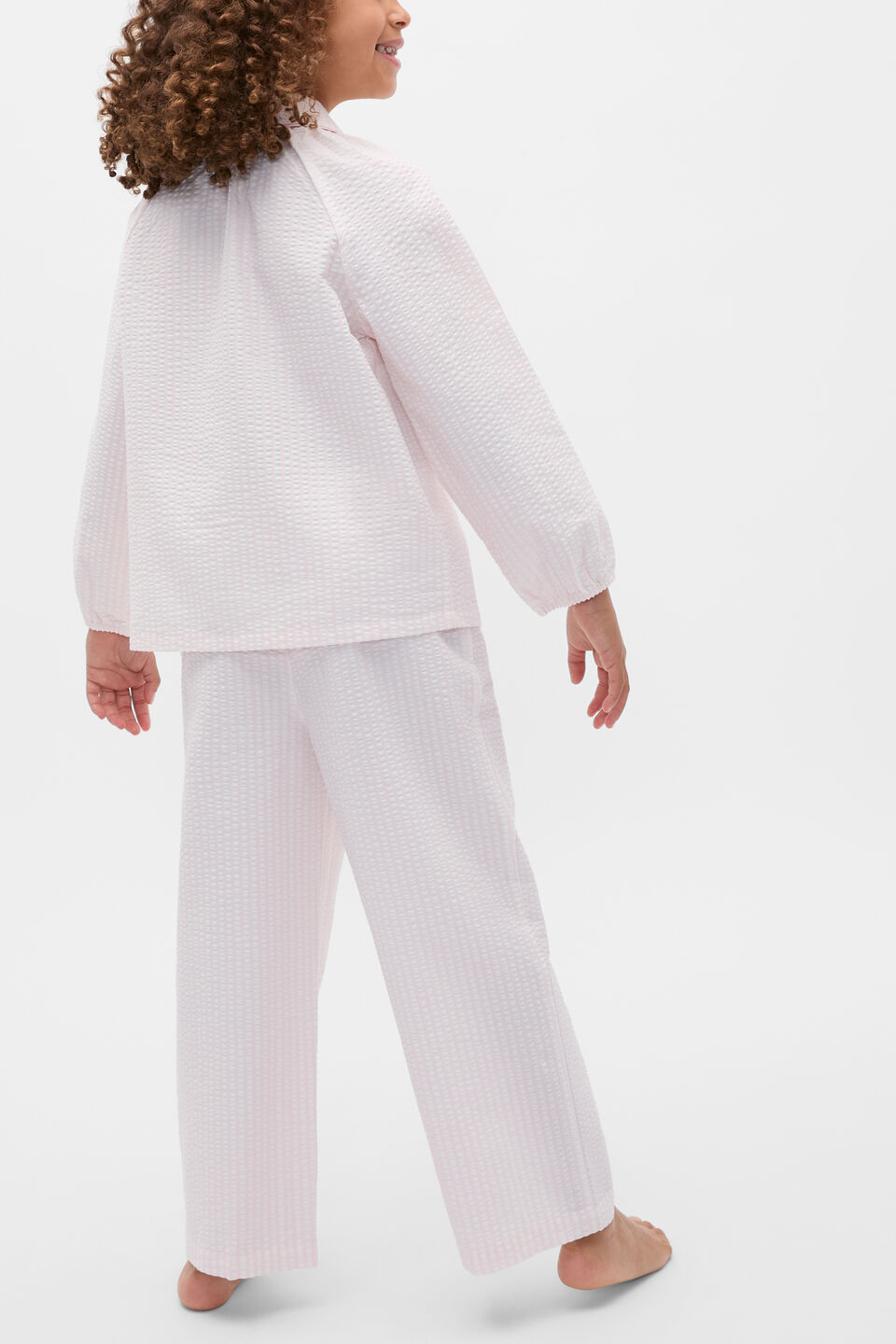Stripe Woven Pyjama  Pink Lemonade