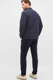 Long Sleeve Pique Polo  Midnight Blue  hi-res
