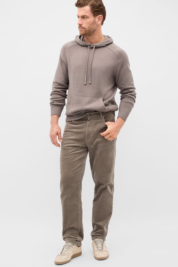 Cotton Hoodie  Taupe  hi-res