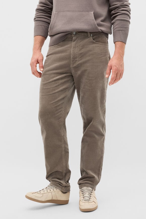 5 Pocket Cord Pants  Taupe  hi-res