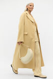 Wool Blend Boyfriend Coat  Marzipan Marle  hi-res