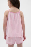 Stripe Cami Pyjama  Candy Pink  hi-res