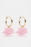 Resin Petal Earring  Fairy Floss  hi-res