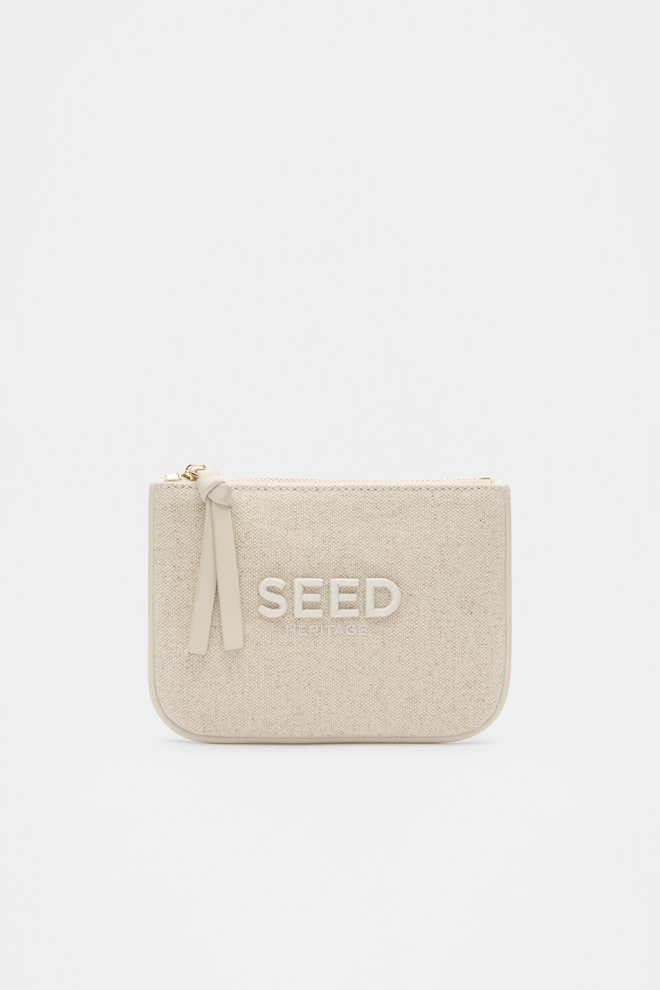 Seed Mini Pouch  Natural