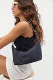 Rope Detail Shoulder Bag  Twilight Blue  hi-res